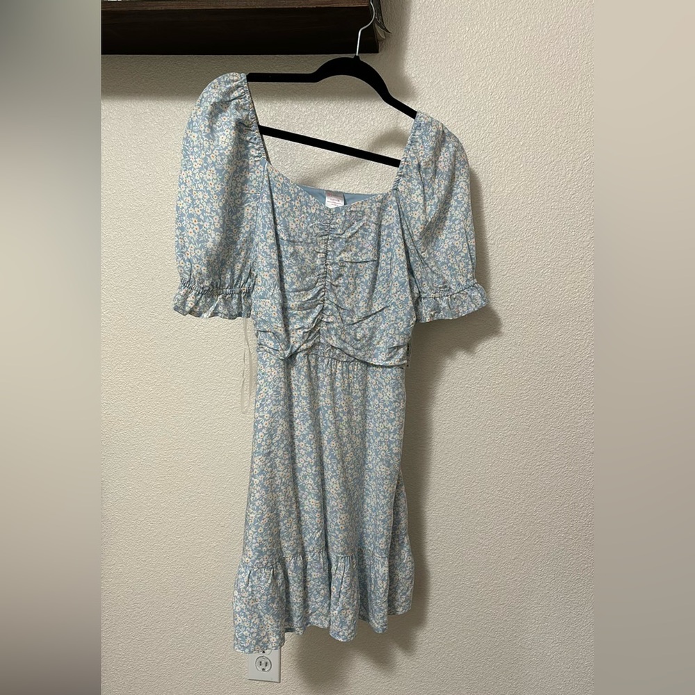 Flower print dress
